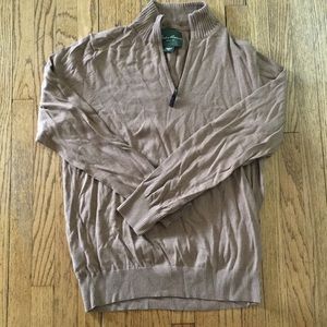 Eddie Bauer Quarter Zip Sweater (tall size)